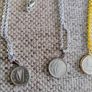 Coin necklaces x 4 old Irish threepence coins on a 40cm chain with a lobster clasp closure FREE STANDARD POSTAGE INCLUDED Image 2