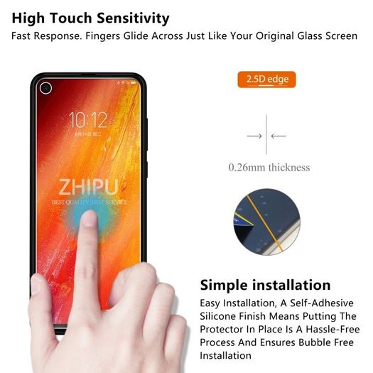 Tempered Glass For Motorola P50 Glass Screen Protector 2.5D 9H Premium Tempered Glass For Motorola P50 Protective Film