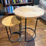 Helen James Considered Chevron Wood Tables Image 2