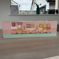Little Dutch Wooden Block Train - Pink