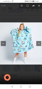 Penguin Oodie Original UNISEX oversized