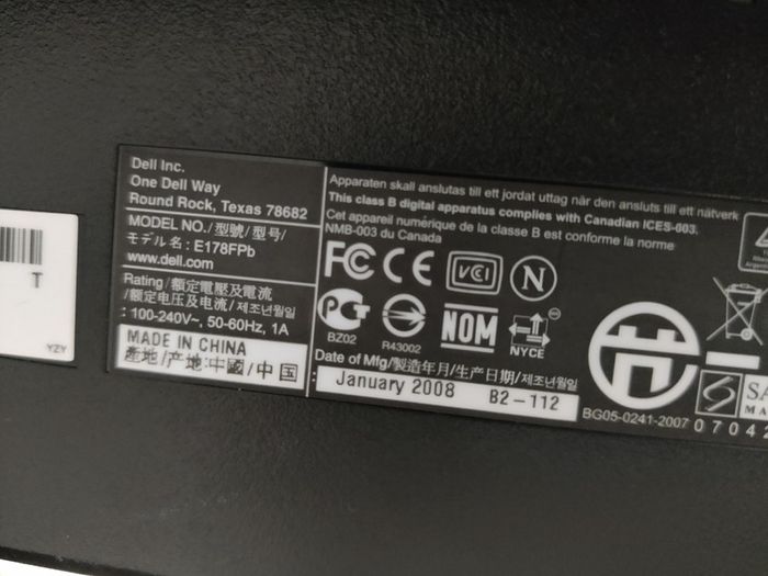 Dual Monitor Stand - 2x Monitors - cables incl.