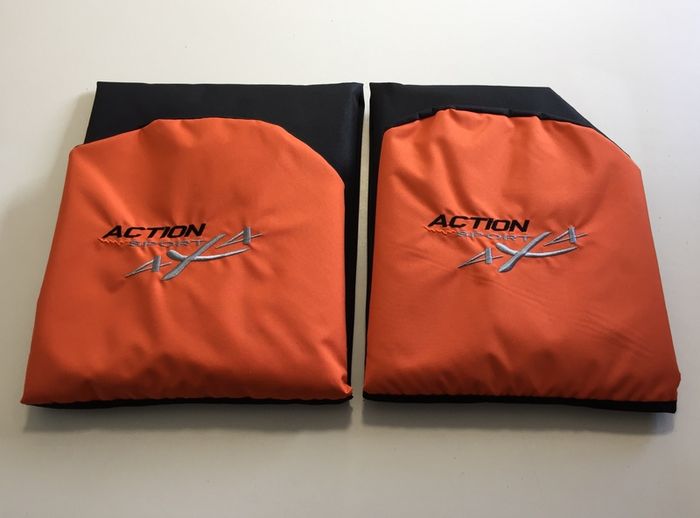 Action Sport 4x4 Heavy Duty Seat Covers - Orange