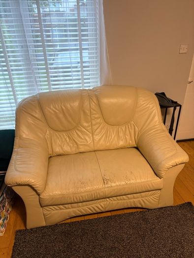 leather sofa