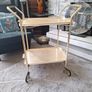 Vintage drinks trolly, with removable trays. Image 3