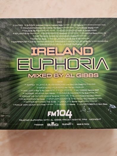 Ireland Euphoria 2CD Boxset  - Mixed By Al Gibbs