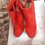 Una Healy red Ladies ankle boots Image 5