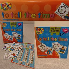 Let,s Learn To Tell The Time Jigsaw Puzzle Game