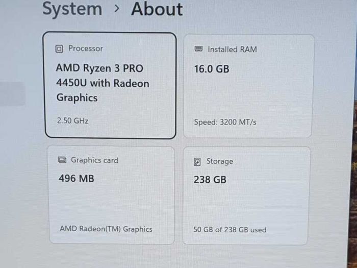 Lenovo ThinkPad L14 Gen 1 AMD Ryzen 3 Pro 4450U | 16GB RAM | 256GB SSD | Windows 11 Laptop