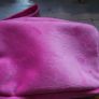 Valentino Velvet Teddy Makeup Cosmetic Clutch Bag in Pink Image 4