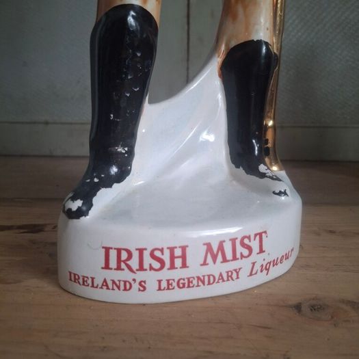 Large Irish Mist Ceramic Decanter
