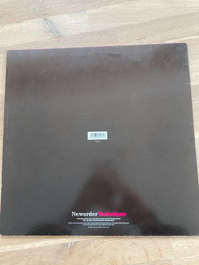 New Order Technique 1989 pressing