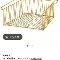 Kallax wire baskets x 5