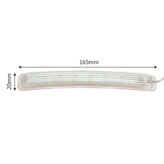 12V Car Rear View Mirror Lights Turn Signal Lamps LED Strips Indicator Side Marker Lateral Off Road 4x4 Automotive Accessories