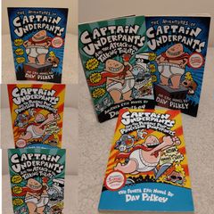 Captain Underpants Books by Dav Pilkey