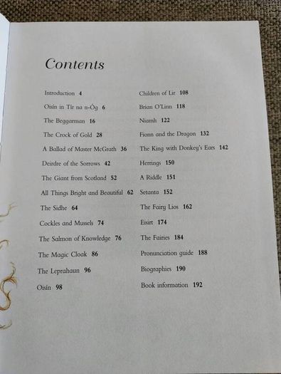 A Child's Treasury of Irish Stories and Poems 2004 hardback with dustcover in very good condition FREE STANDARD POSTAGE INCLUDED