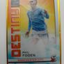 Topps Superstars PHIL FODEN DESTINY Manchester City Football Collectable Card. Image 8