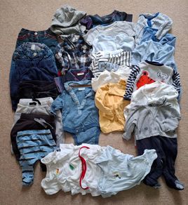Large baby boy bundle 0-3 months/62 cm - bundle nr.1.