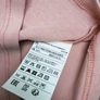 BNWT Sparkly Baby Pink Long Sleeved Girls Top / T-shirt by United Colors of Benetton, 100% cotton. Image 3