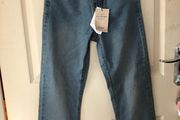 Women's Straight Mid Rise Denim Jeans