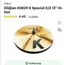 Classic Zildjian 13" K-Series/Z Dyno Beat Hi Hat Combo Image 3