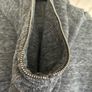 Mens Half Zip Grey Hoodie Image 5