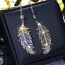 feather earrings or necklace Image 4