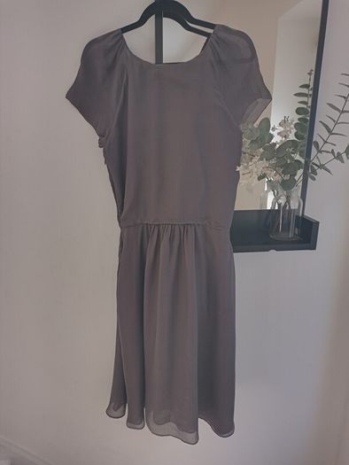 100% Silk Dress - French brand - Comptoirs des Cotonniers