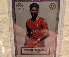 Dominik Szobozlai Liverpool FC Topps Deco /25