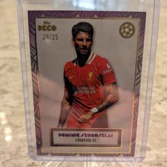 Dominik Szobozlai Liverpool FC Topps Deco /25