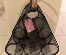 Mindys Muse Lynn Wine Rack With Handle