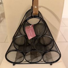Mindys Muse Lynn Wine Rack With Handle