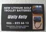 Golf trolley batteries