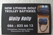 Golf trolley batteries