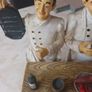 Large Laurel & Hardy Cooking  Statue  (Resin). Image 4