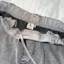 Japanese Wide Leg Jeans in Grey Wash - women's size medium Image 4