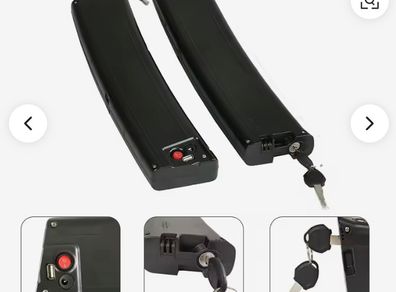 36V 10.5Ah electric bike battery