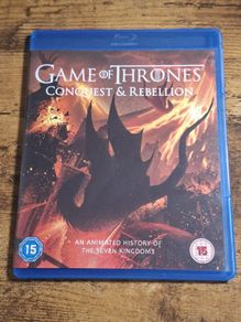 "Game of Thrones - Conquest & Rebellion" (2017) Blu-ray - free standard postage