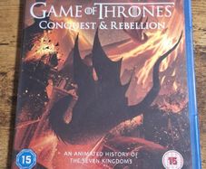 "Game of Thrones - Conquest & Rebellion" (2017) Blu-ray - free standard postage