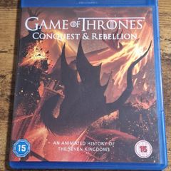 "Game of Thrones - Conquest & Rebellion" (2017) Blu-ray - free standard postage