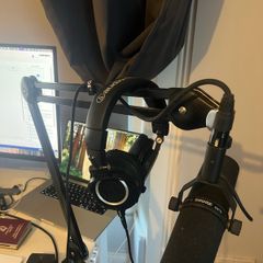 Shure SM7B + Cloudlifter + Scarlett 2i2 + RODE Arm