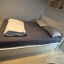 King size white Ottoman bed/ "Malm Ottoman bed Stan Kg white GB" Image 4
