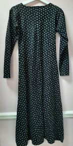 vintage midi dress long sleeves