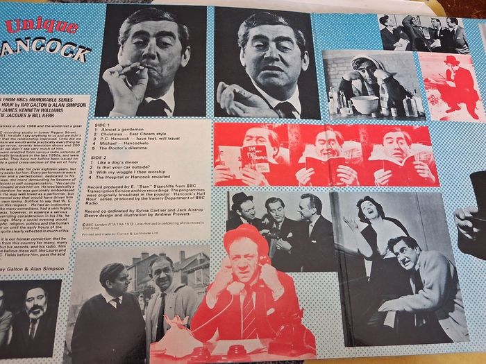 BBC Records - Unique Hancock - gatefold vinyl LP - Tony Hancock