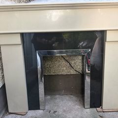 Marble Fireplace Mantle Like New