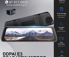 Mirror Dash Cam With Reverse - Optional Install