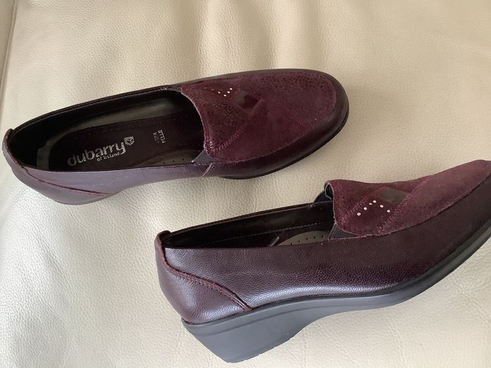Dubarry burgundy shoe - size 38