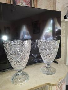 waterford crystal large twin pair