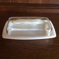 Retro JAJ Pyrex Kerrygold Butter Dish