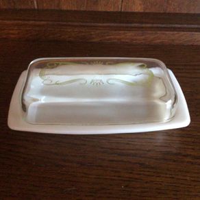 Retro JAJ Pyrex Kerrygold Butter Dish